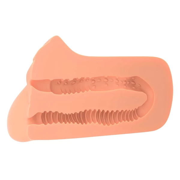 PDX Pick Your Pleasure - 2in1 élethű maszturbátor (natúr)