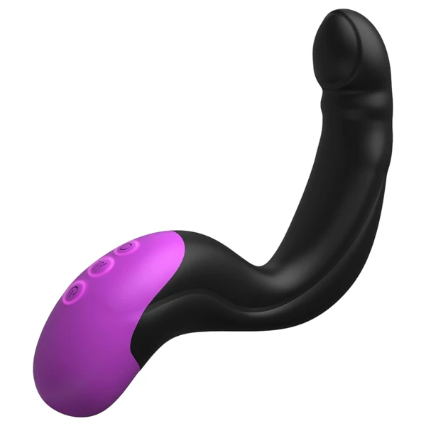 Anal Fantasy - pulzáló prosztata vibrátor (fekete)