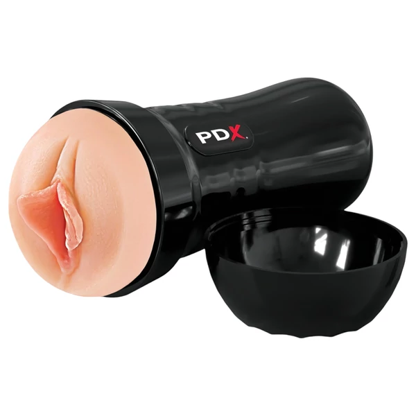 PDX - Wet Pussies Super Luscious Lips - élethű műpunci (natúr)