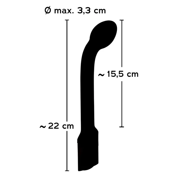SMILE G-spot - akkus, vízálló G-pont vibrátor (lila)
