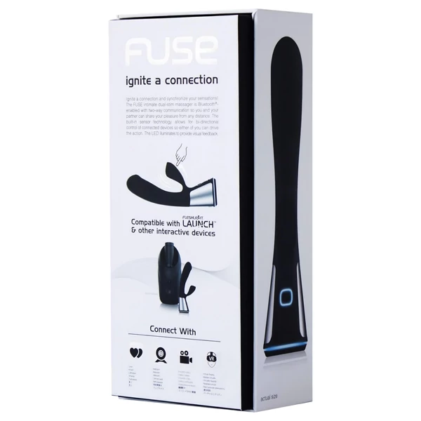 Fleshlight OhMiBod Kiiroo - App-vezérelt csiklókaros vibrátor (fekete)