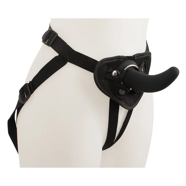 You2Toys - RC Strap-On - akkus, rádiós felcsatolható vibrátor (fekete)