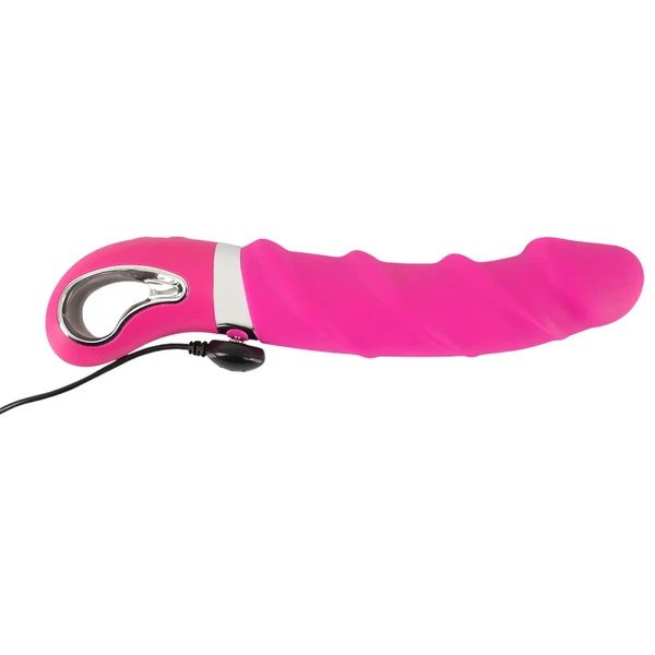 SMILE Soft - akkus, melegítő vibrátor (pink)