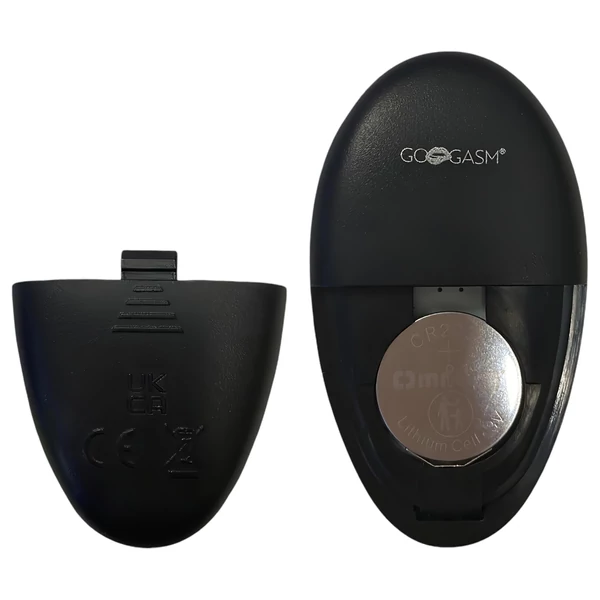 GoGasm Panty - akkus, rádiós csikló vibrátor (fekete)