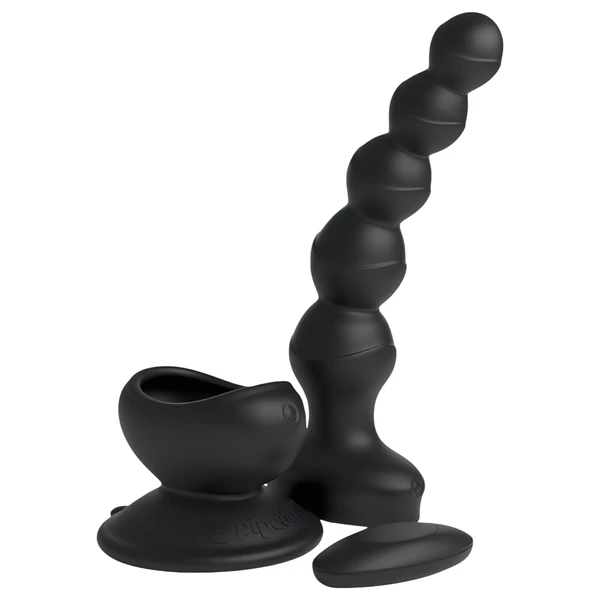 3Some wall banger Beads - prosztata vibrátor (fekete)