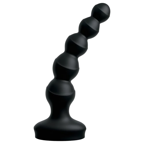 3Some wall banger Beads - prosztata vibrátor (fekete)