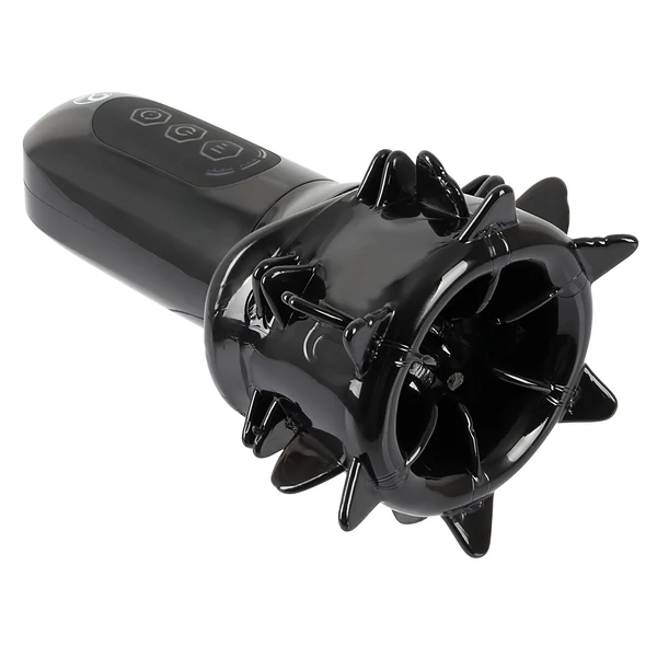 You2Toys - STROKER Rotating - akkus, forgó műszáj maszturbátor (fekete)
