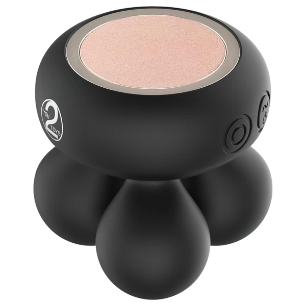 You2Toys CUPA Mini - melegítő masszírozó vibrátor (fekete)