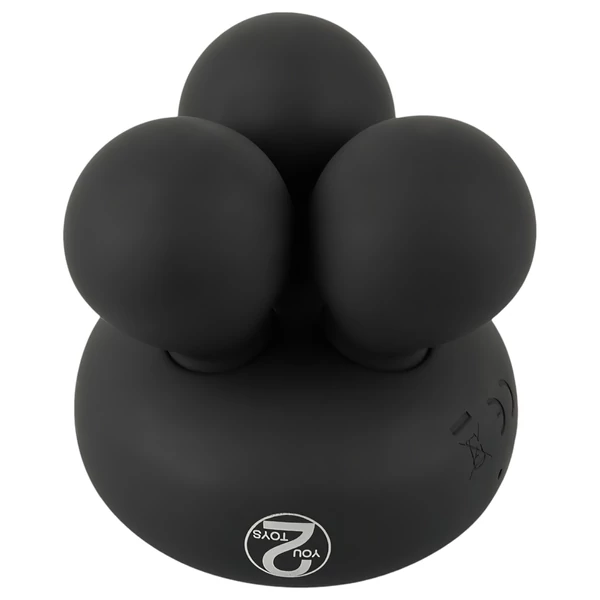 You2Toys CUPA Mini - melegítő masszírozó vibrátor (fekete)
