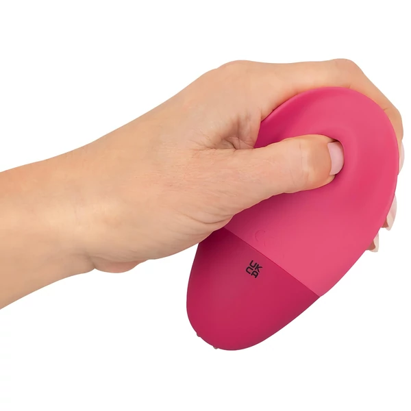 SMILE Thumping Touch - akkus, pulzáló csikló vibrátor (pink)