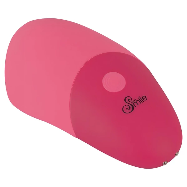 SMILE Thumping Touch - akkus, pulzáló csikló vibrátor (pink)