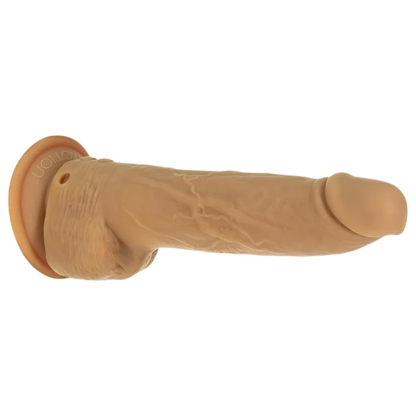 Naked Addiction Thrusting 9 - lökő vibrátor - sötét (23 cm)