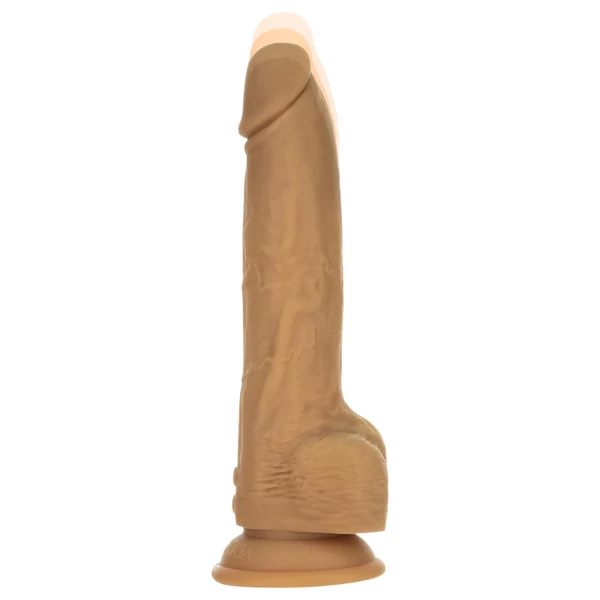 Naked Addiction Thrusting 9 - lökő vibrátor - sötét (23 cm)