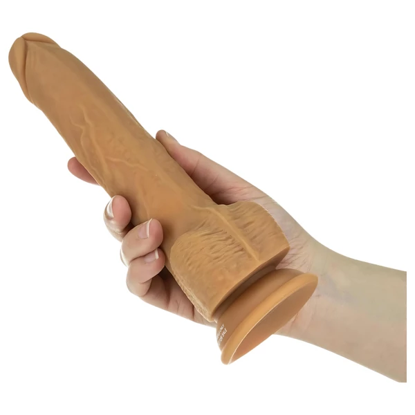 Naked Addiction Thrusting 9 - lökő vibrátor - sötét (23 cm)