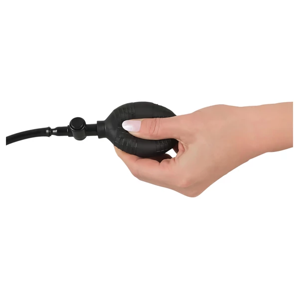You2Toys - pumpálható anál vibrátor (fekete)