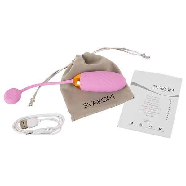 Svakom Ella Neo - App-vezérelt vibrációs tojás (pink)