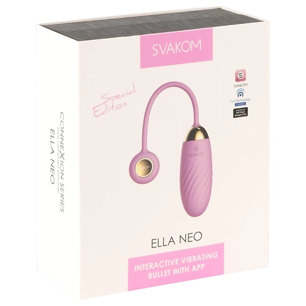 Svakom Ella Neo - App-vezérelt vibrációs tojás (pink)