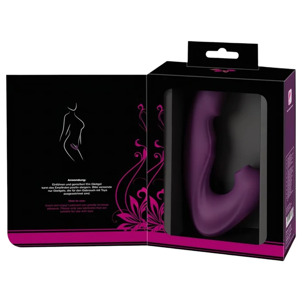 Javida - 4in1 csiklóizgató vibrátor (lila)
