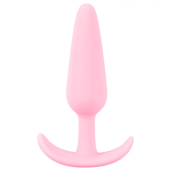 Cuties Mini Butt Plug - szilikon anál plug (pink, 2,1 cm)