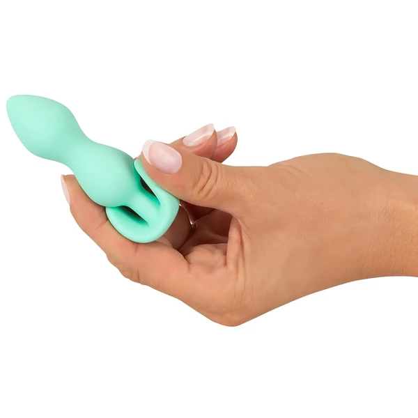 Cuties Mini Butt Plug - szilikon anál plug (menta, 2,3 cm)