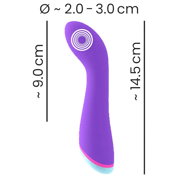 You2Toys bunt. - akkus, vízálló G-pont vibrátor (lila)