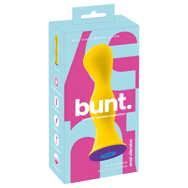 You2Toys bunt. - akkus, vízálló anál vibrátor (sárga)