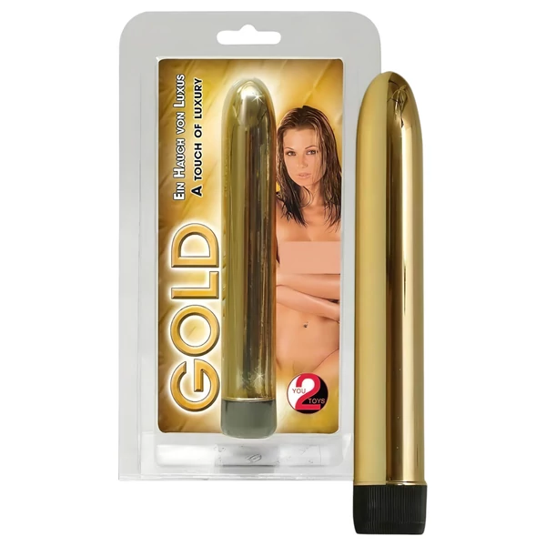 You2Toys - GOLD vibrátor - arany