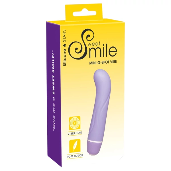 SMILE Mini-G - G-pont mini vibrátor (lila)