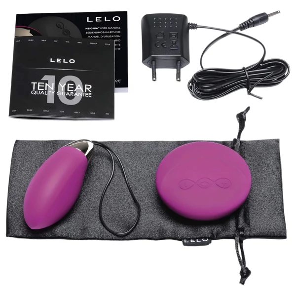 LELO Lyla 2 - távirányítós vibrotojás (lila)