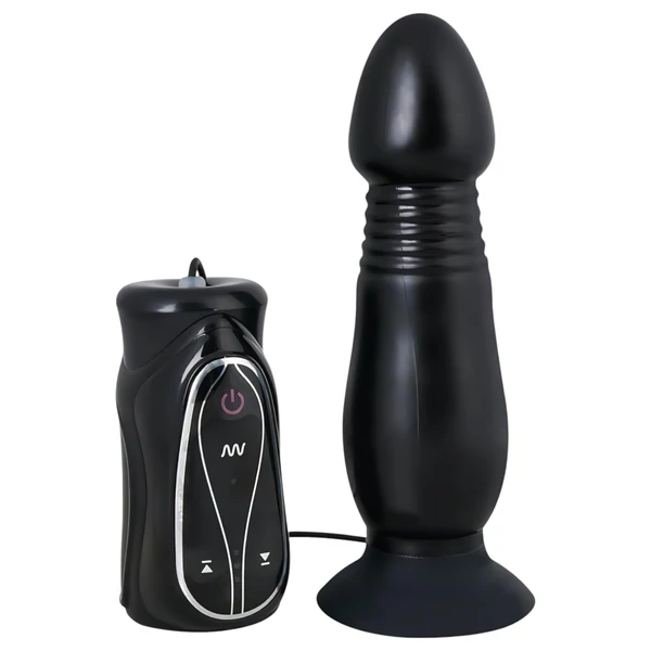 You2Toys - lökő, anál vibrátor (fekete)