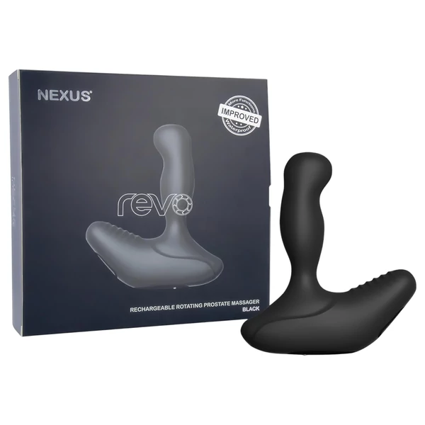Nexus Revo - forgó prosztata vibrátor (fekete)