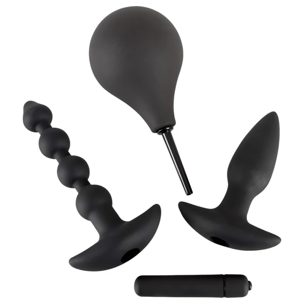 Black Velvets anál vibrátor készlet (4 részes)