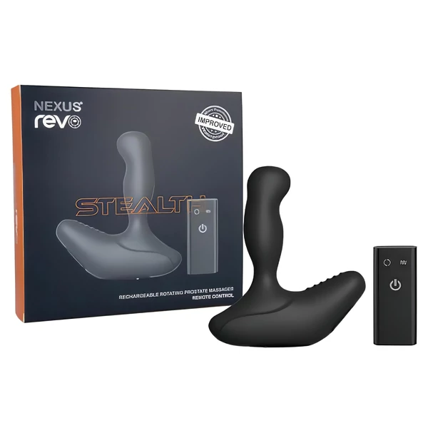 Nexus Revo Stealth - távirányítós, forgó prosztata vibrátor