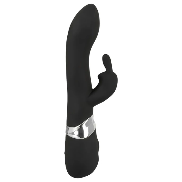 SMILE Blacky - USB-s 2 motoros vibrátor (fekete)