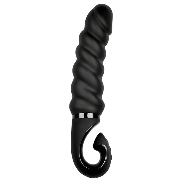 G-Vibe G-jack 2- akkus, vízálló szilikon vibrátor (fekete)
