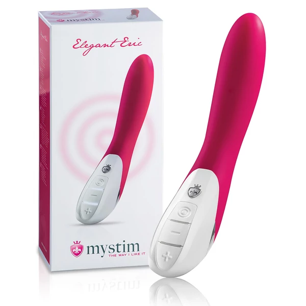 mystim Elegant Eric - dupla-motoros vibrátor (pink)