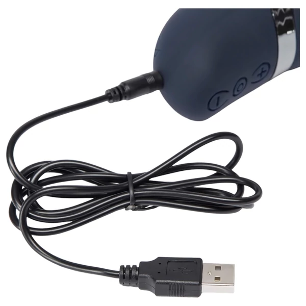 Fifty Shades Darker Oh My Rabbit Vibrator - G-pont és csiklókaros vibrátor (kék)