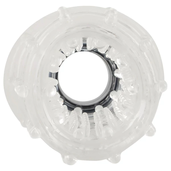 You2Toys - 2in1 - péniszpumpa és maszturbátor egyben (átlátszó)