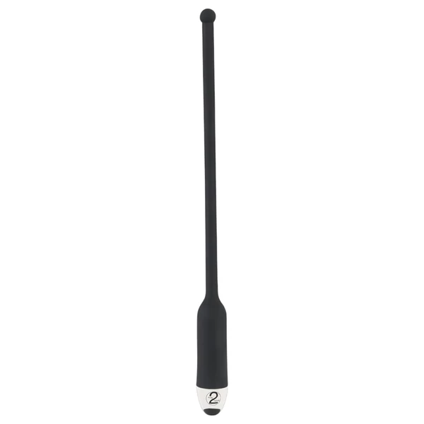 You2Toys DILATOR - szilikon, vibrációs dilátor (fekete, 8-11 mm)