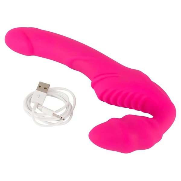 You2Toys - Double2Teaser - felcsatolható vibrátor tartópánt nélkül (pink)