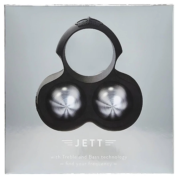 HOT Octopuss JETT - 2 motoros makkvibrátor (fekete)