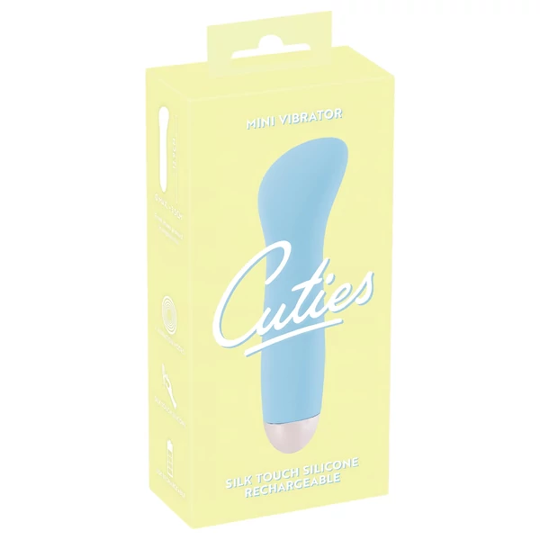You2Toys - Cuties Mini Blue - akkus, G-pont vibrátor (türkiz)