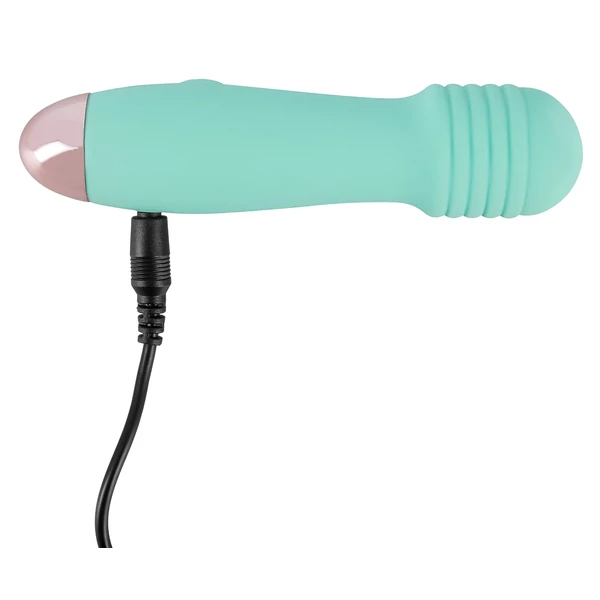 You2Toys - Cuties Mini Wand - akkus, mini masszírozó vibrátor (zöld)