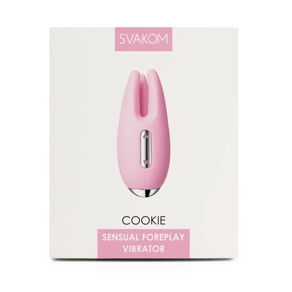 Svakom Cookie - akkus csiklóvibrátor (halvány pink)
