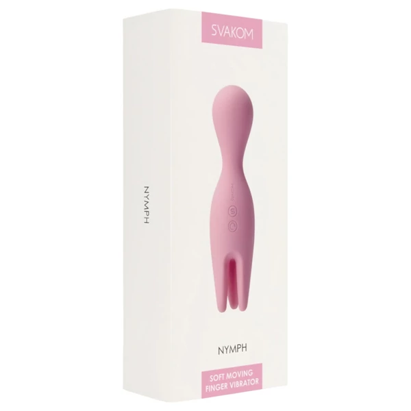 Svakom Nymph - akkus csikló vibrátor (pink)