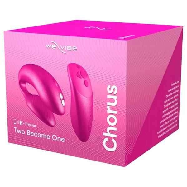 We-Vibe Chorus hands-free pár-vibrátor Squeeze Remote-tal (Pink)