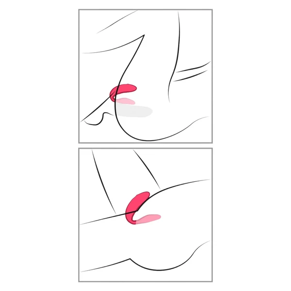 We-Vibe Chorus hands-free pár-vibrátor Squeeze Remote-tal (Pink)
