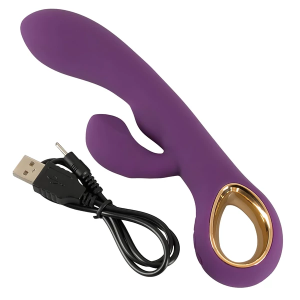 You2Toys - Rabbit Petit - akkus, csiklóizgató vibrátor (lila)