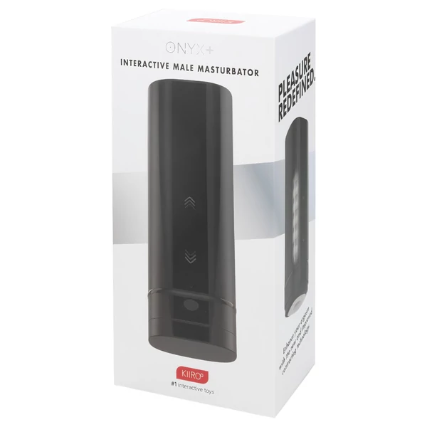 Kiiroo Onyx+ - interaktív maszturbátor (fekete)
