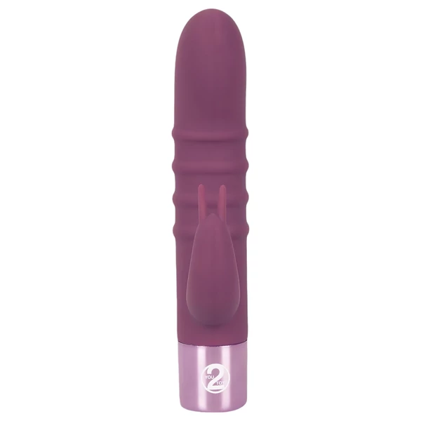 You2Toys - Rabbit Vibe - akkus csiklókaros G-pont vibrátor (lila)